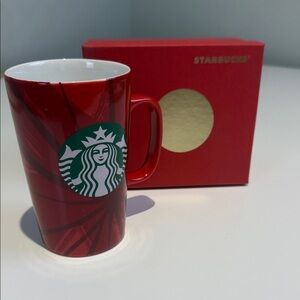 Starbucks Christmas 2014  Blend 30th Anniversary Red Coffee Mug New